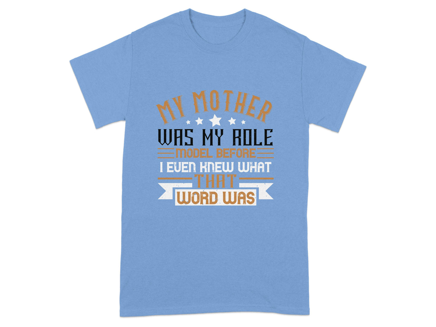 My Mother Was My Role Model Quote T-Shirt product