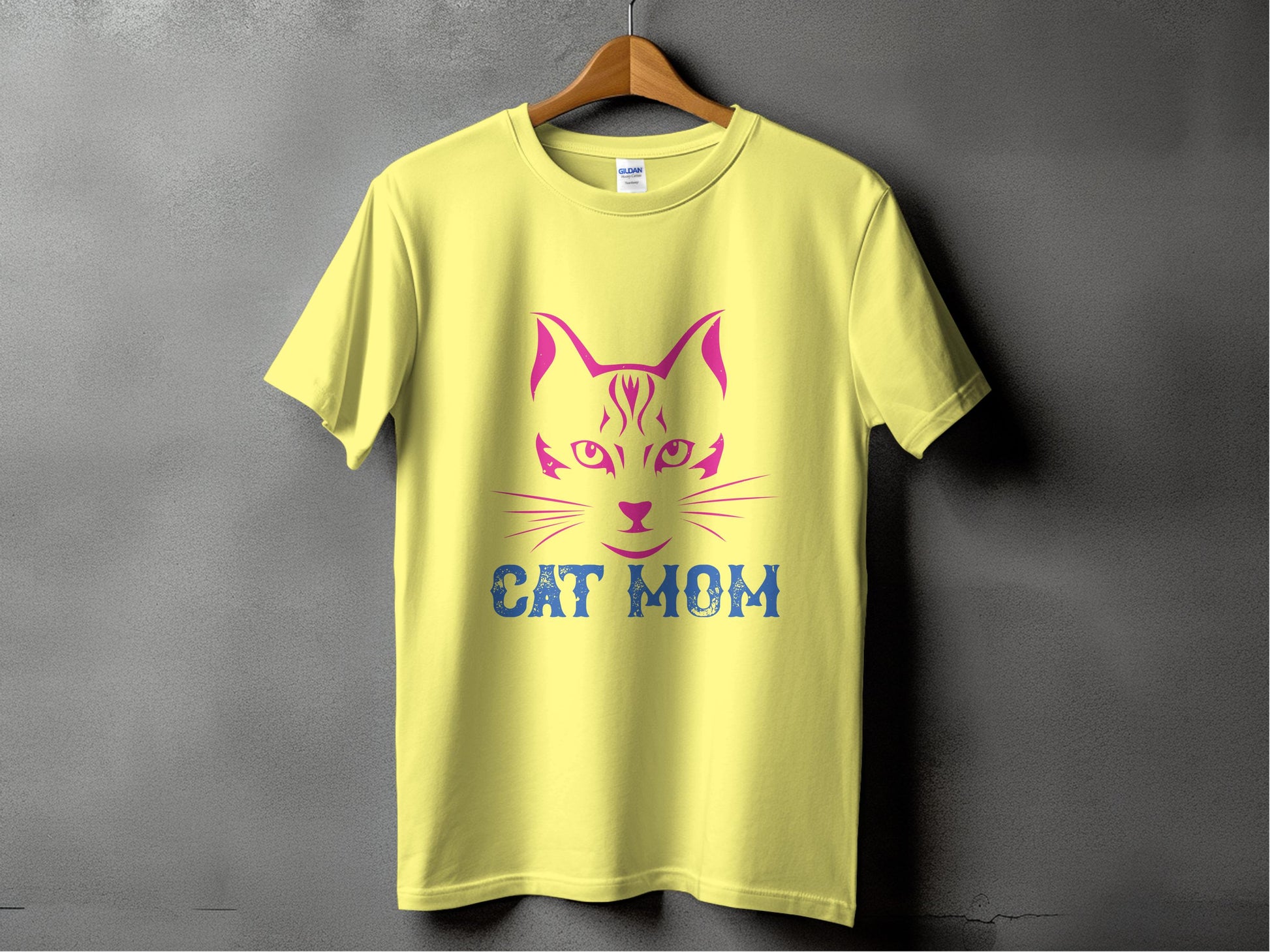 Cat Mom Graphic Tee Custom Printed Shirt product type