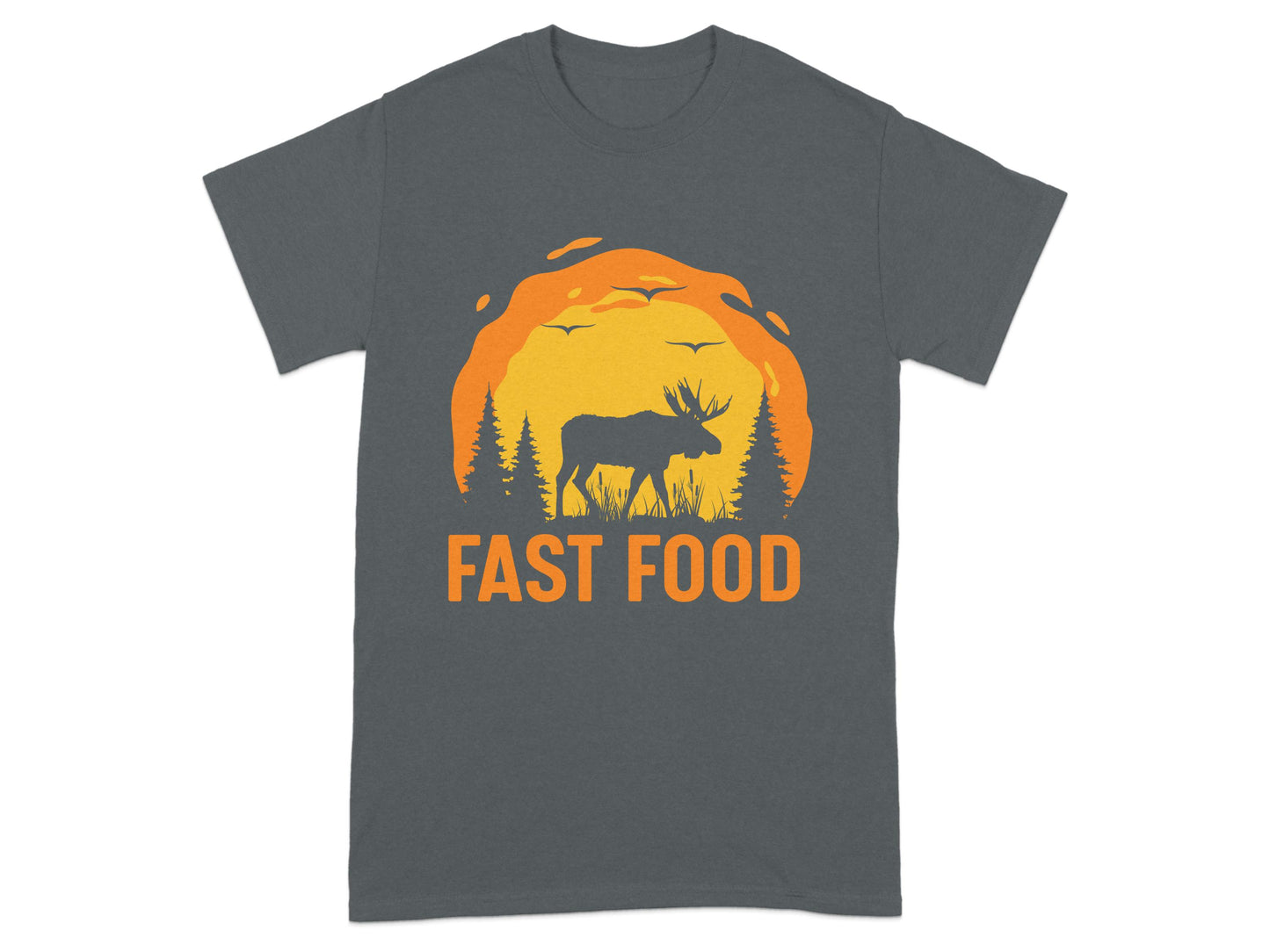 Fast Food Graphic Tees Wildlife Themed T-shirt product type