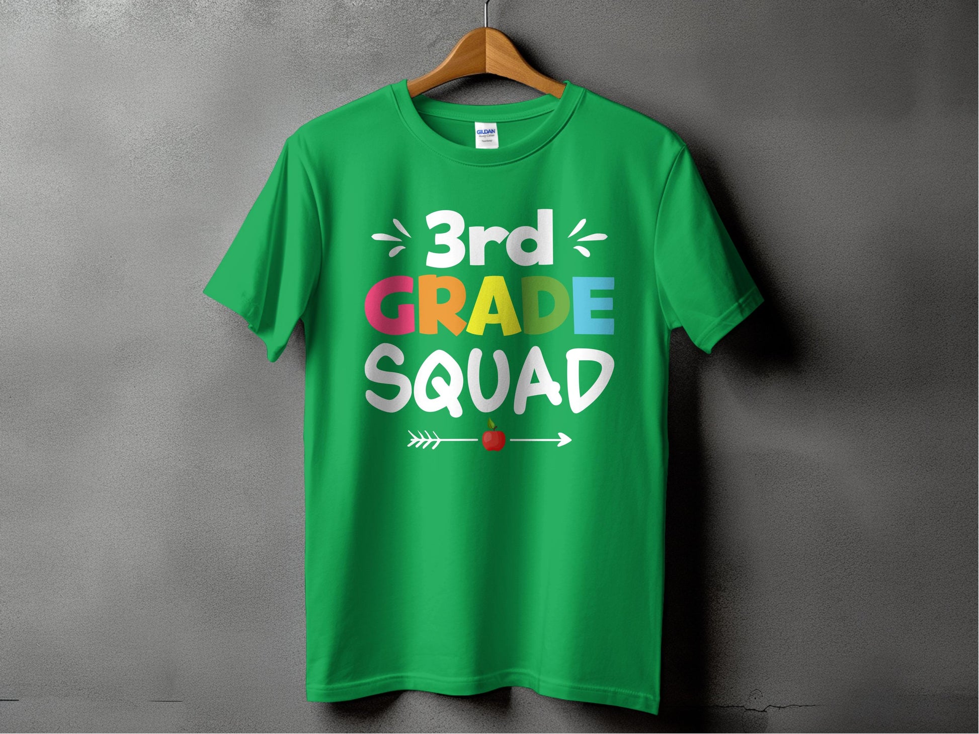 Colorful 3rd Grade Squad Shirt Perfect for School product