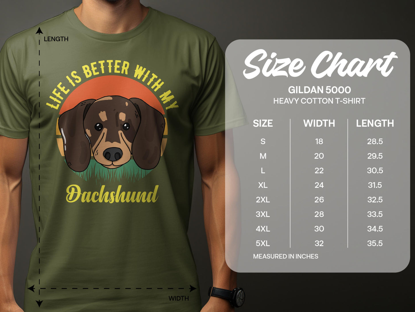 Life Is Better With My Dachshund T-Shirt product