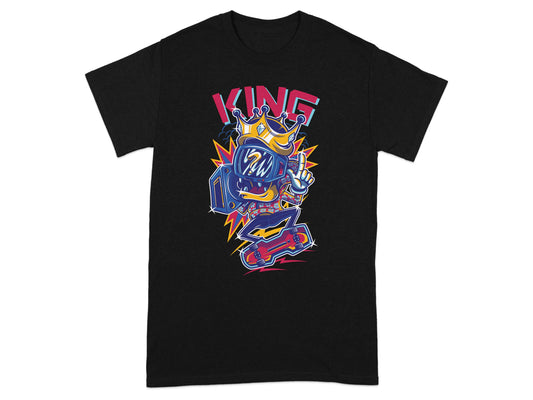 King Themed Graphic Design Printed T-shirt product