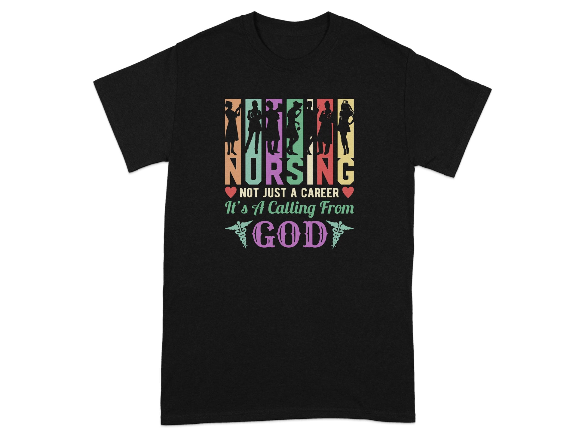 Nursing Calling From God Career Graphic T-Shirt product type