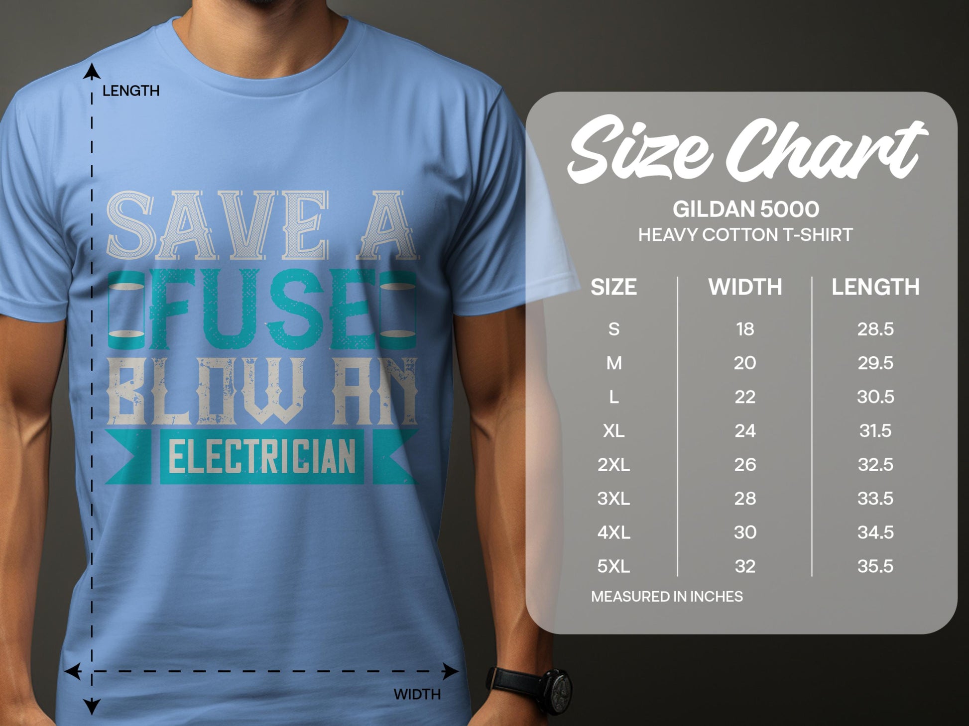 Save a Fuse Blow an Electrician T-shirt product