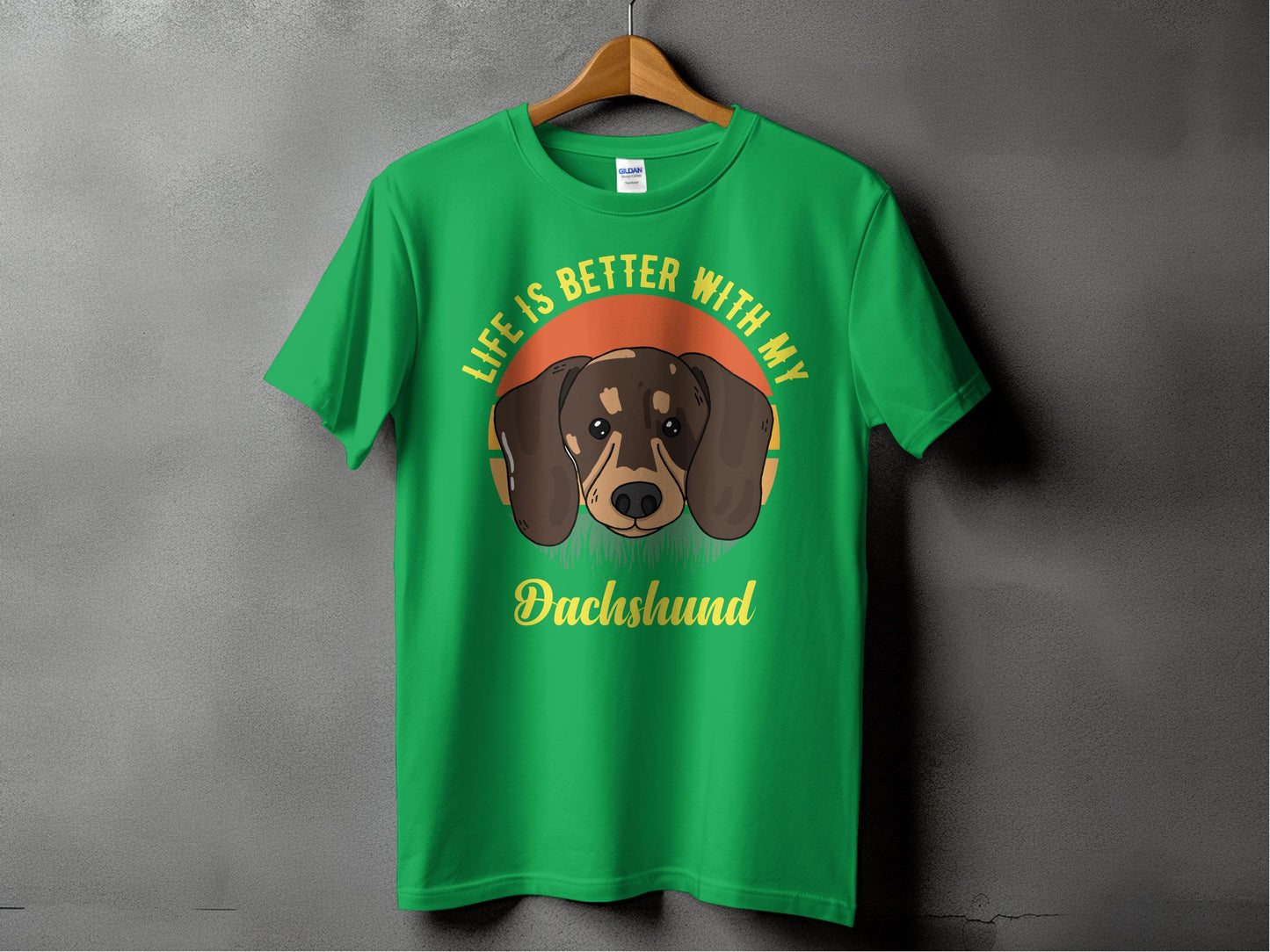 Life is Better with My Dachshund T-shirt product