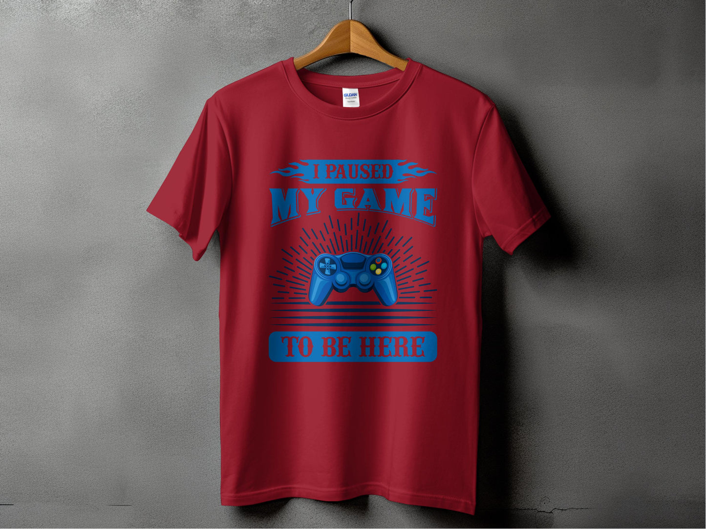I Paused My Game To Be Here Graphic T-shirt product type