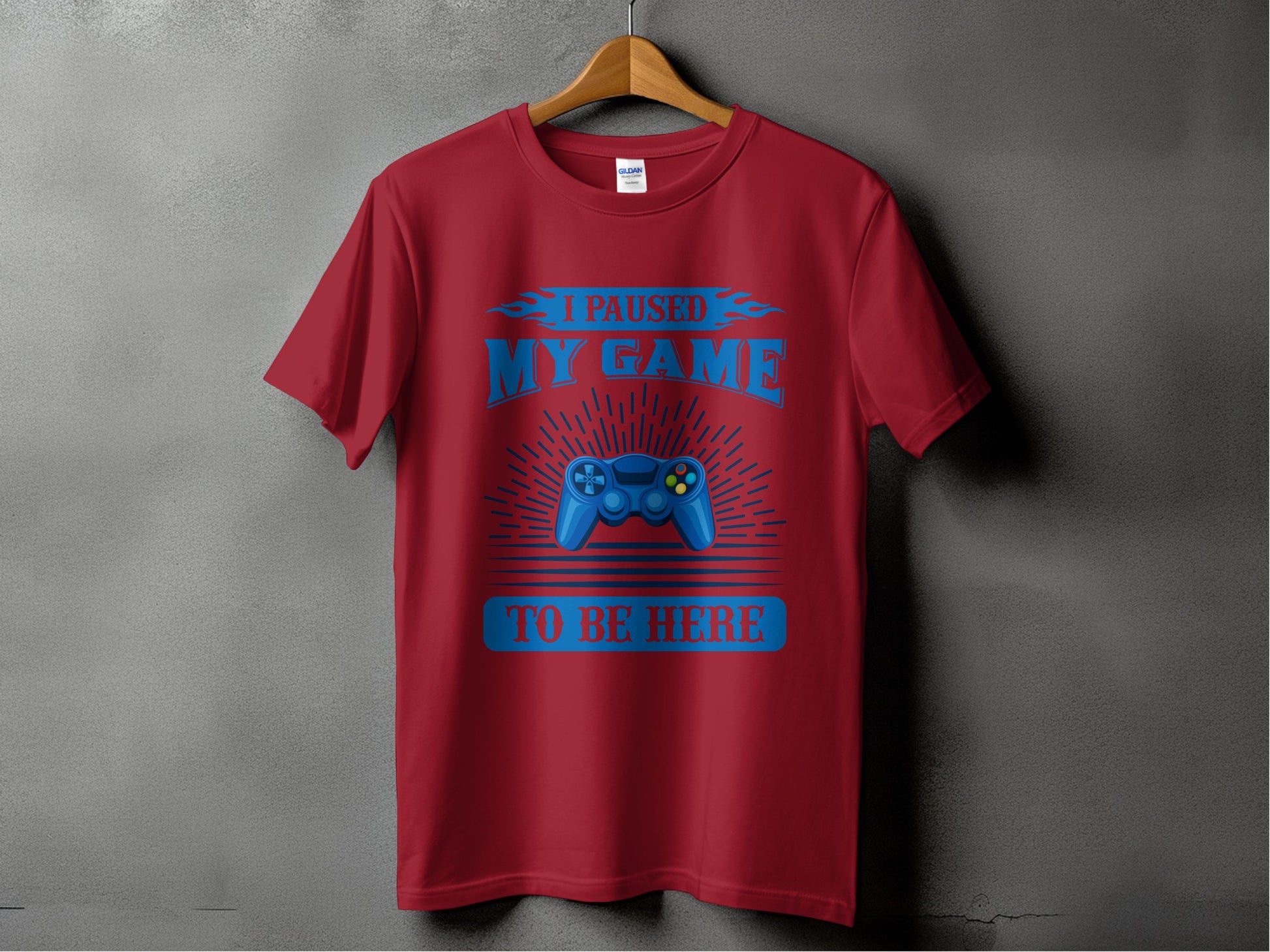 I Paused My Game To Be Here Graphic T-shirt product type