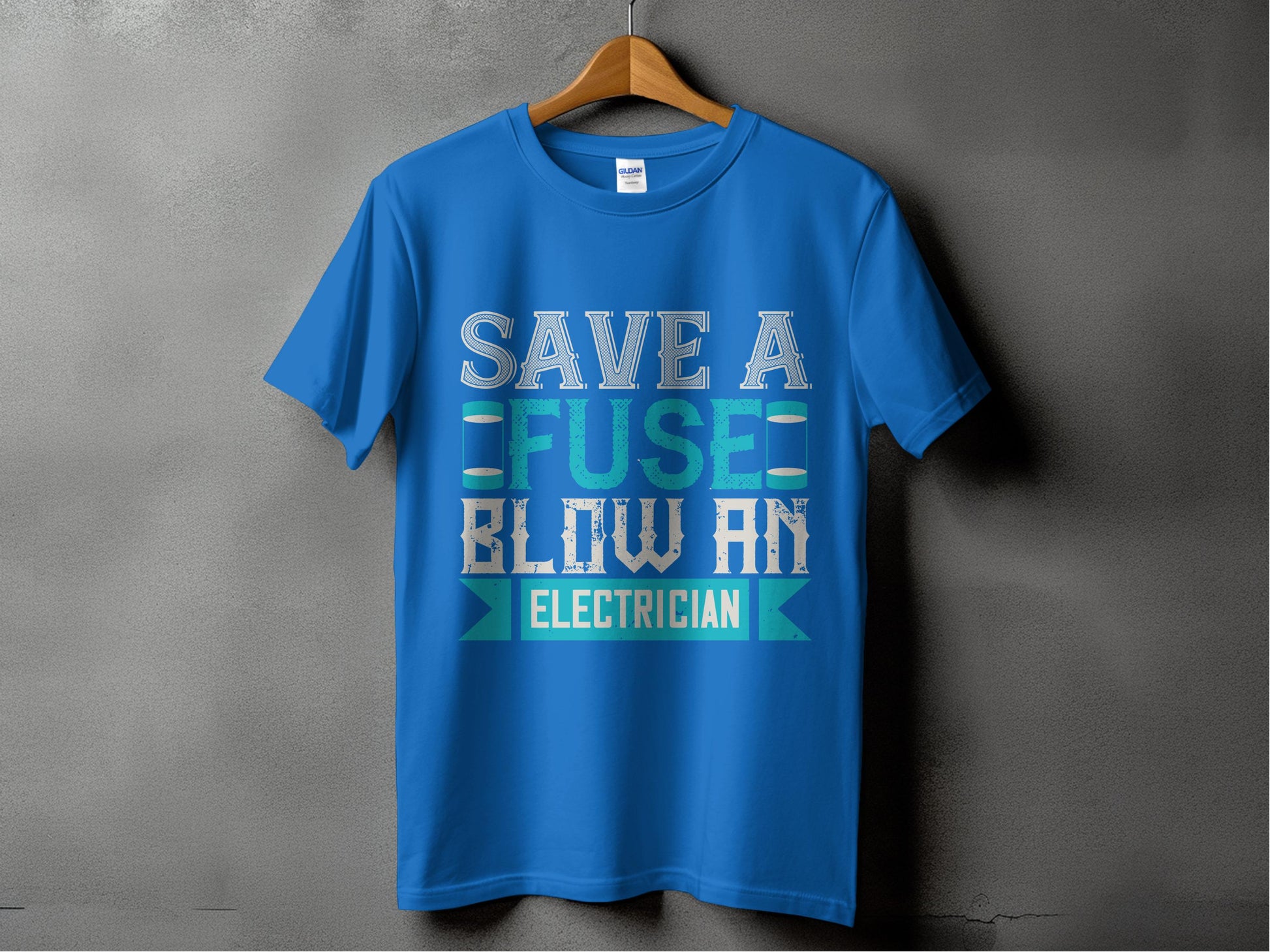 Save a Fuse Blow an Electrician Graphic T-Shirt product type