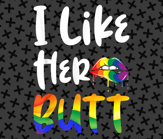 I Like Her Butt Colorful Statement product