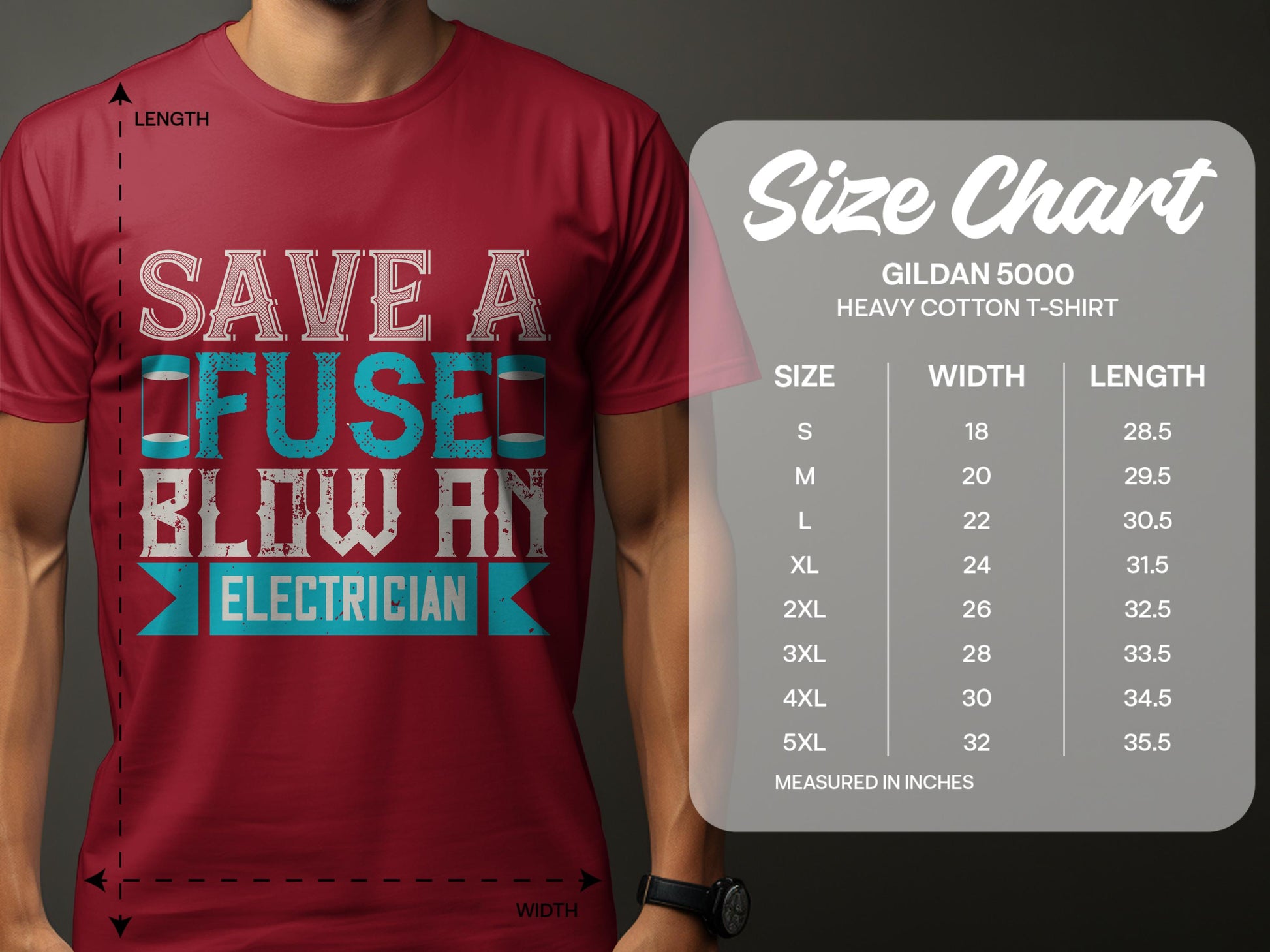 Save a Fuse Blow an Electrician T-Shirt product type