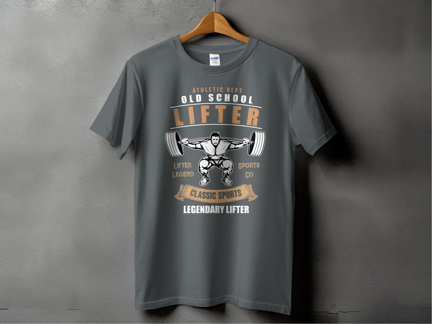 Vintage Old School Legendary Lifter T-shirt product
