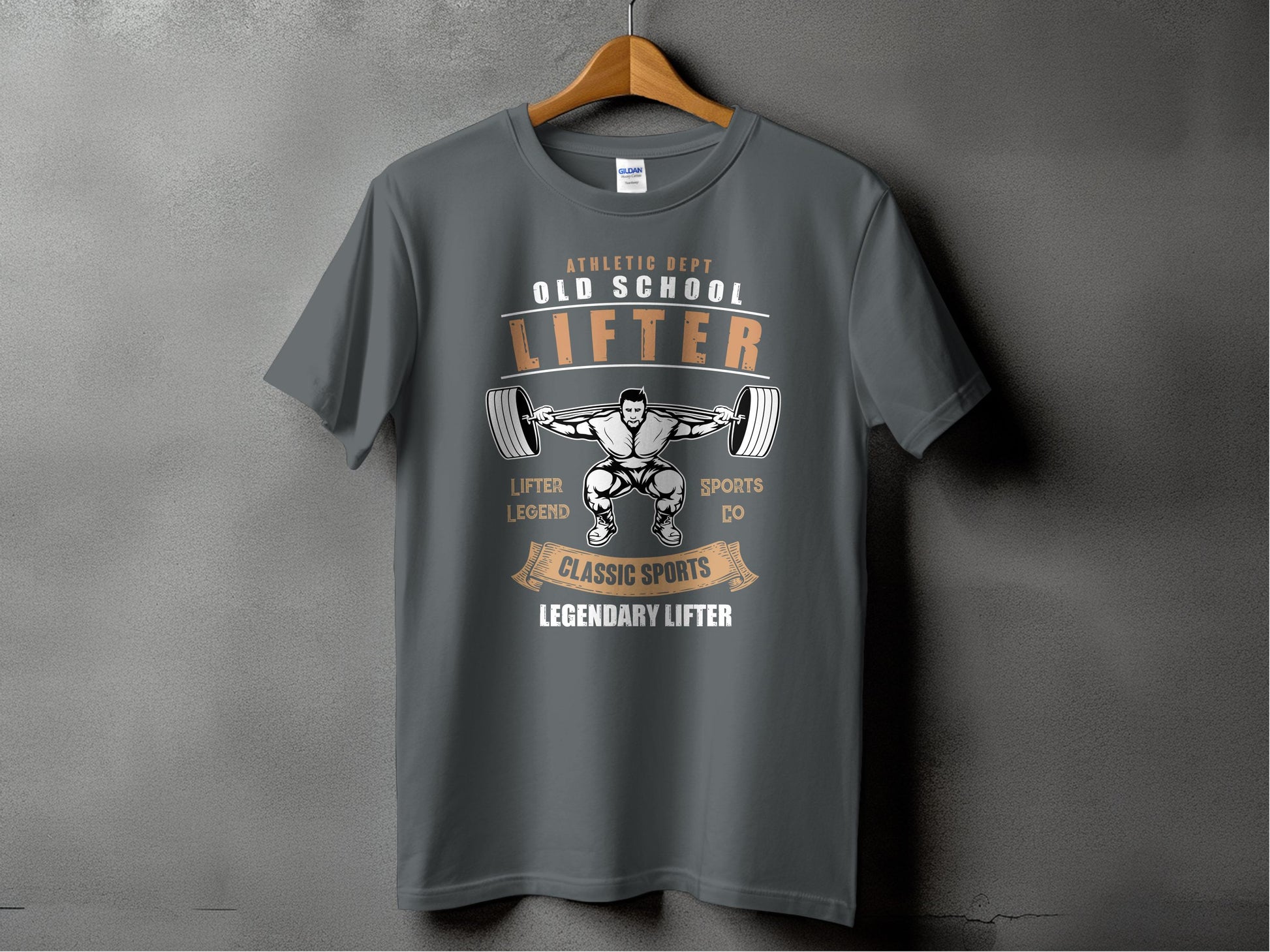 Vintage Old School Legendary Lifter T-shirt product