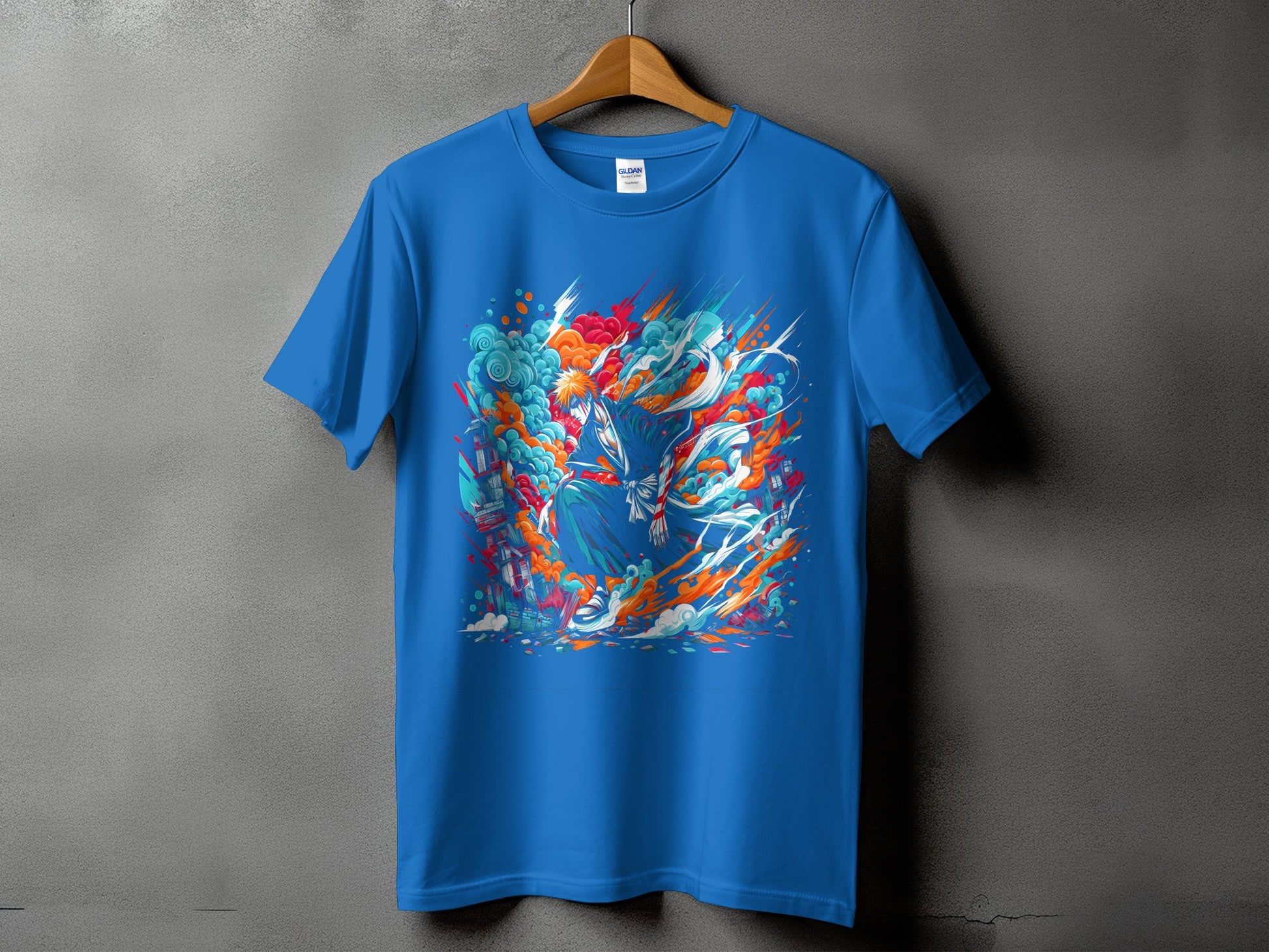 Colorful Abstract Graphic Short Sleeve T-shirt Product