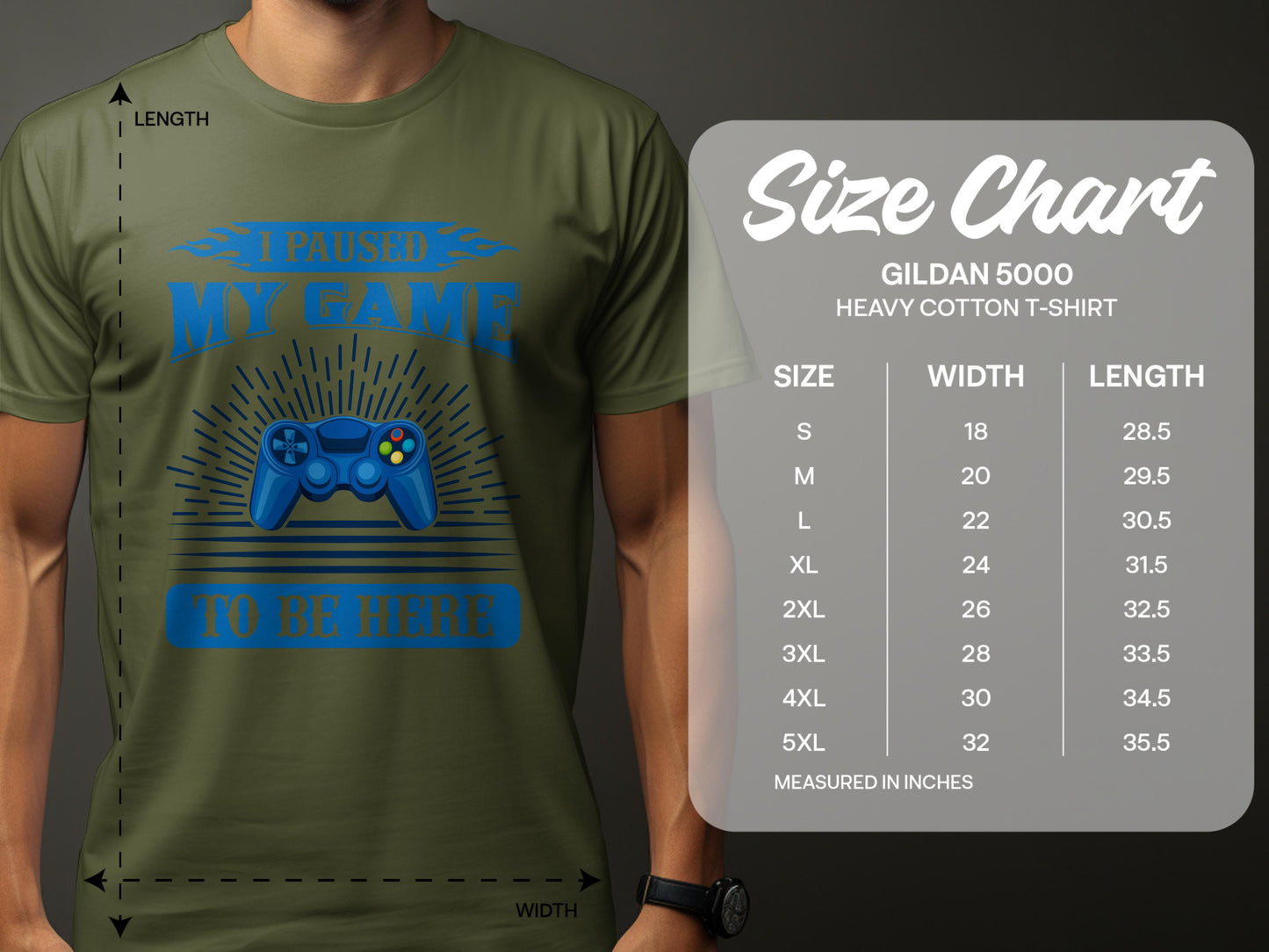I Paused My Game To Be Here T-shirt product type