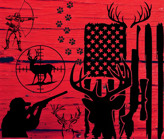 Realistic Deer Hunting Themed Wall Art Product