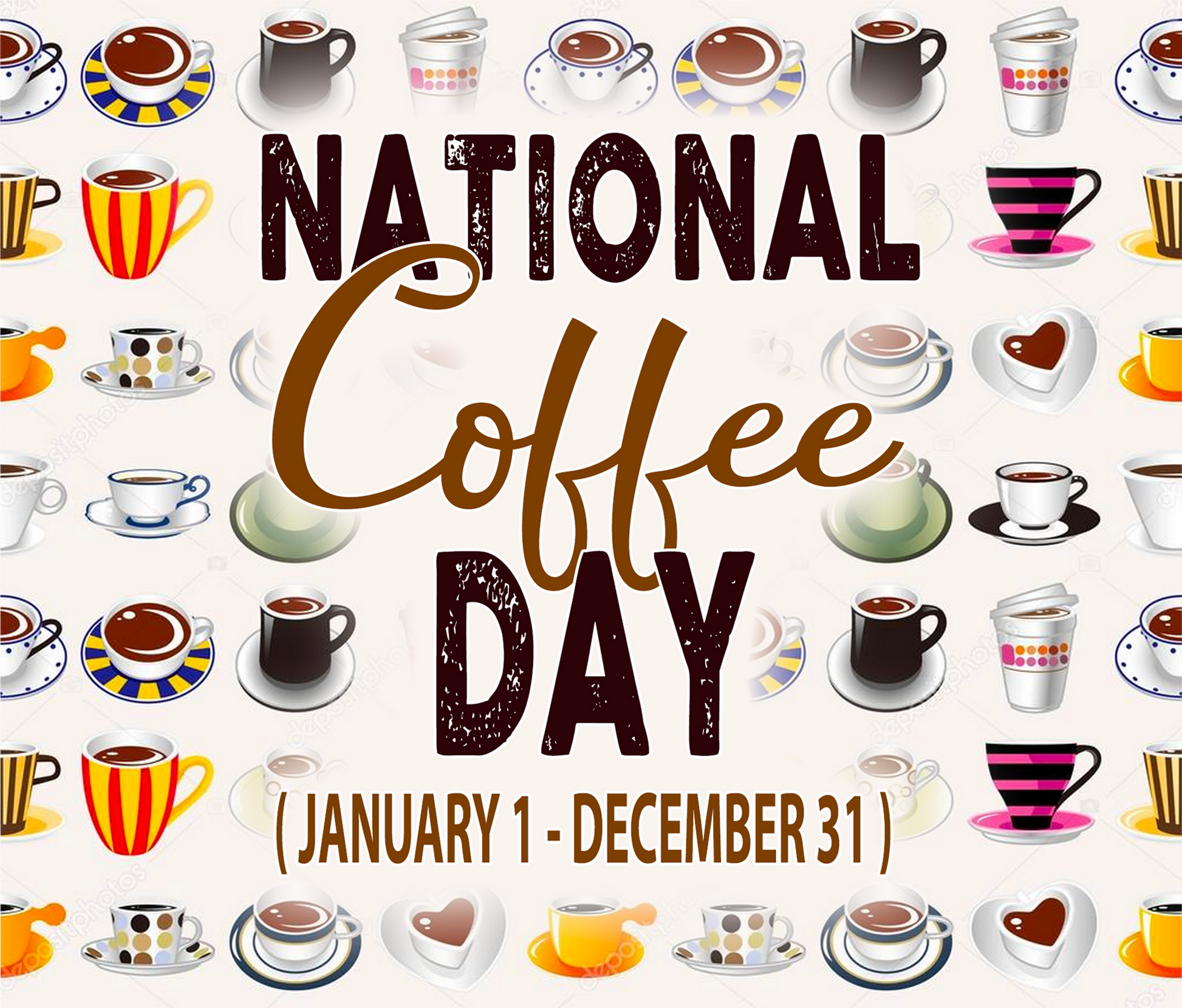 Celebrate Every Cup National Coffee Day product type