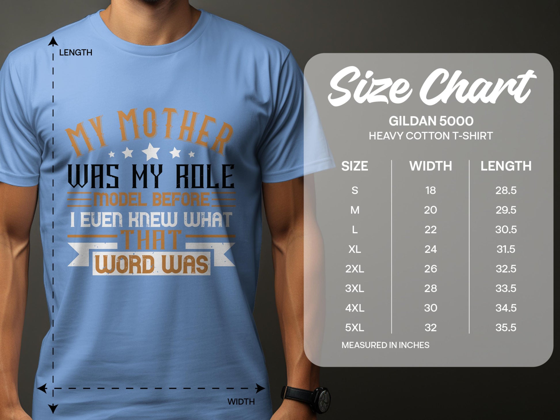 My Mother Was My Role Model Unique T-Shirt Product