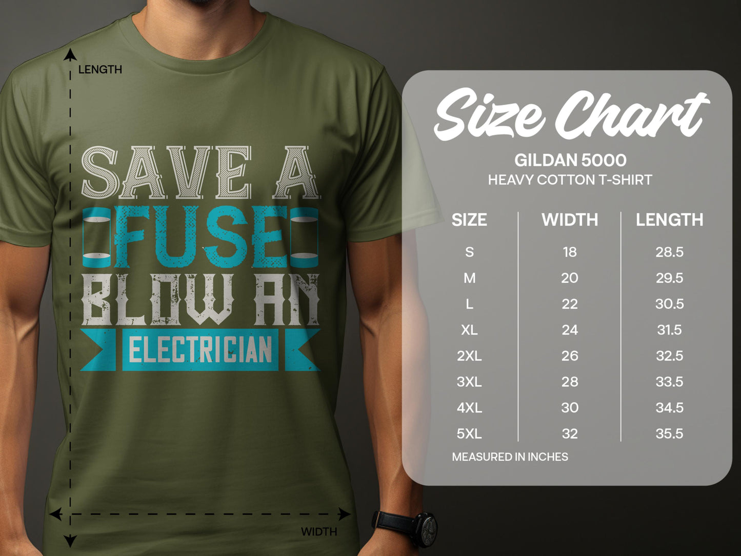 Save a Fuse Blow an Electrician T-Shirt product