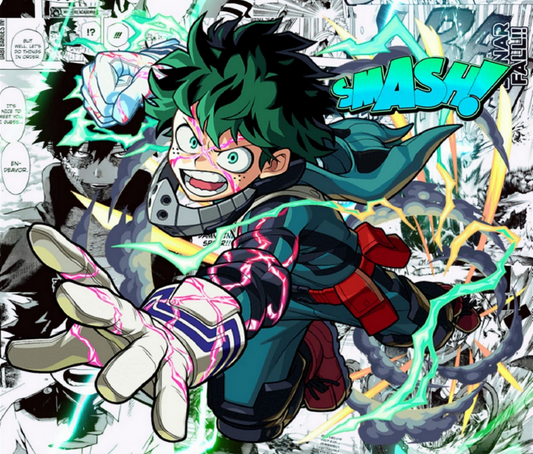 Exciting Action Anime Character Wall Art product type