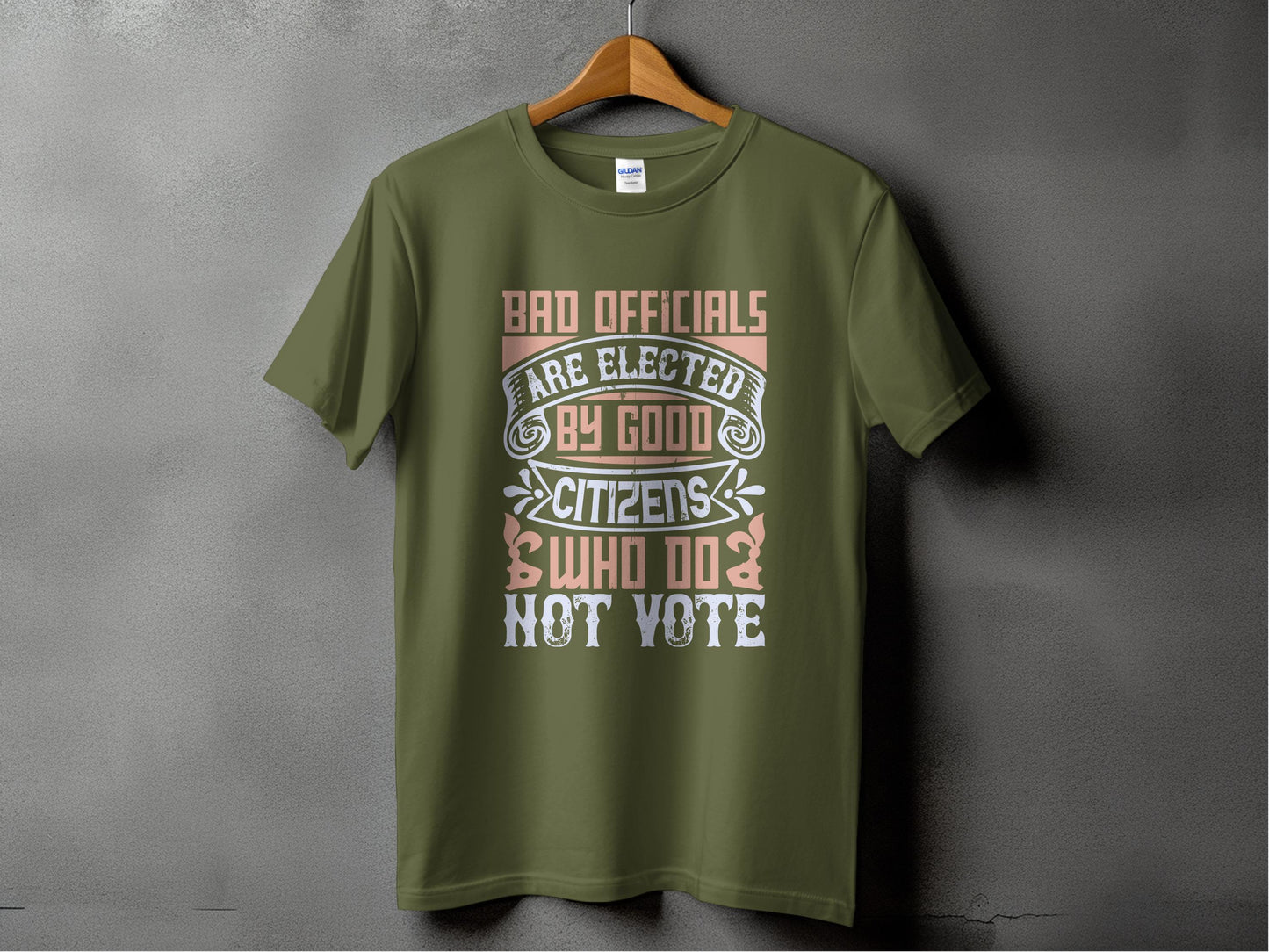 Bad Officials Are Elected By Good Citizens T-shirt product type