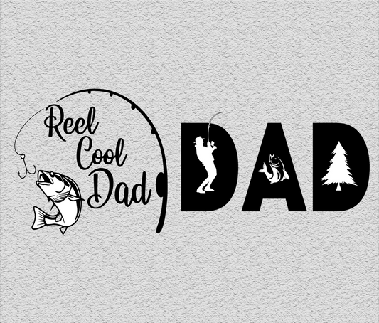 Reel Cool Dad Fishing Graphic Design product