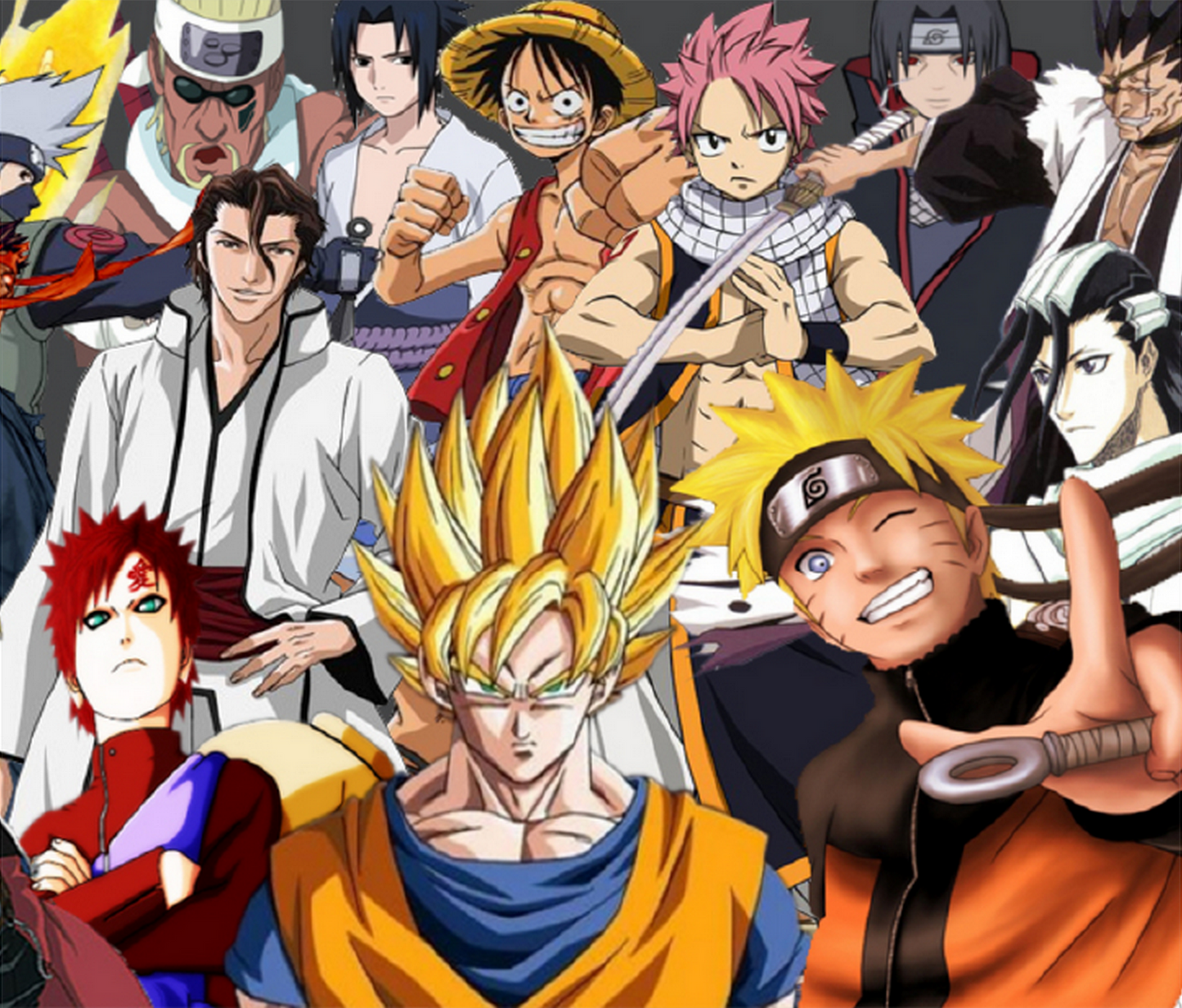 Popular Anime Characters Graphic Art product