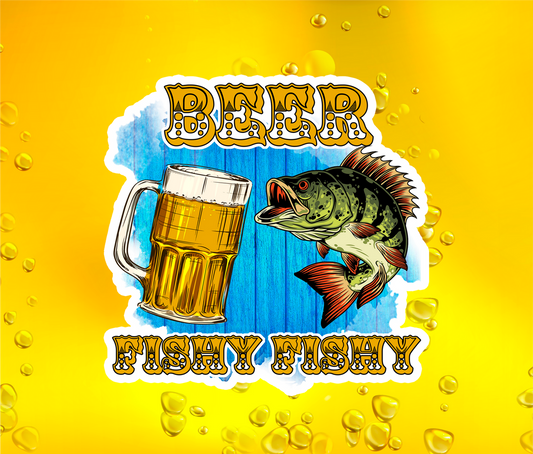 Beer Fishy Fishy Graphic T-Shirt Casual Wear product type