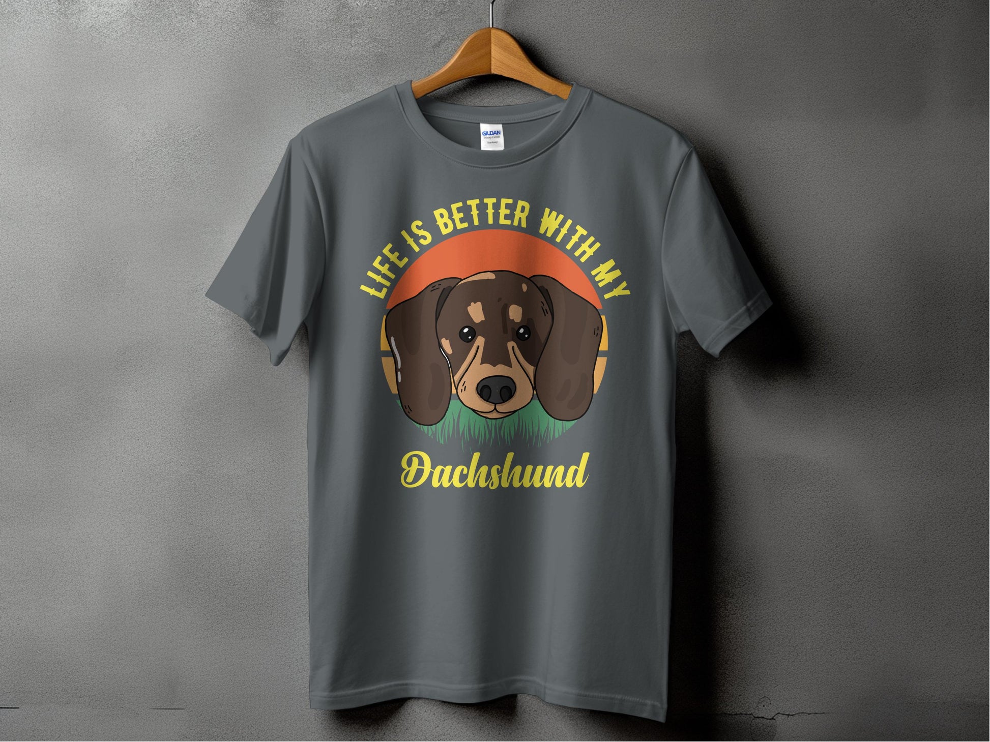 Life Is Better With My Dachshund T-shirt product type