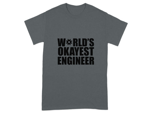 World's Okayest Engineer Graphic T-Shirt product