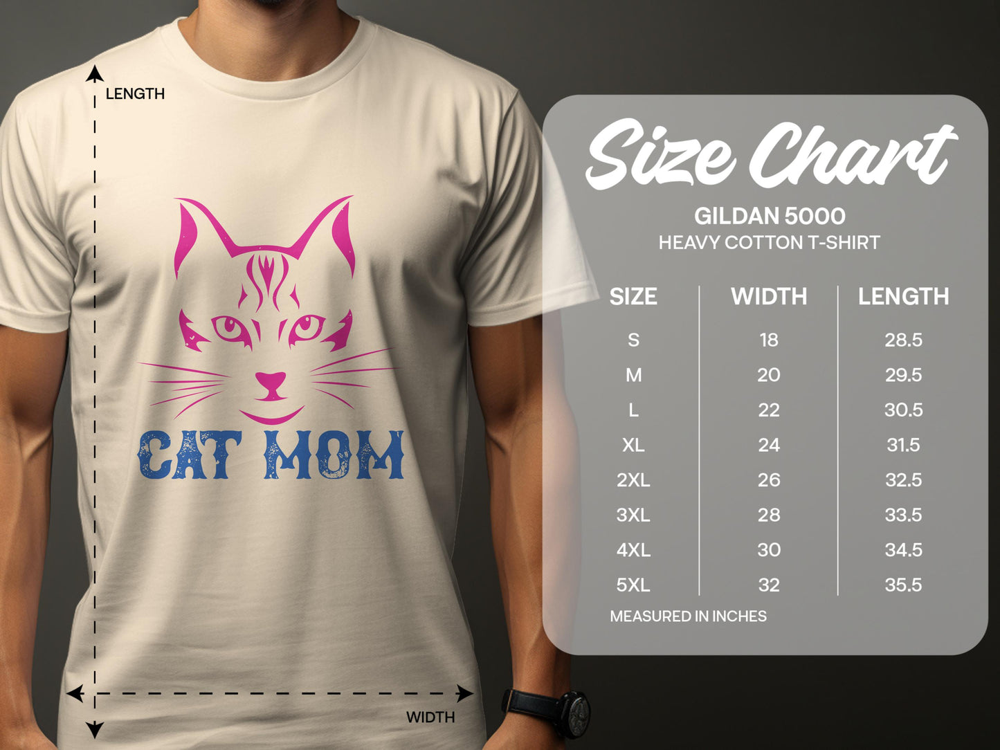 Cat Mom Graphic Tee Shirt Fun Novelty Casual Top product type