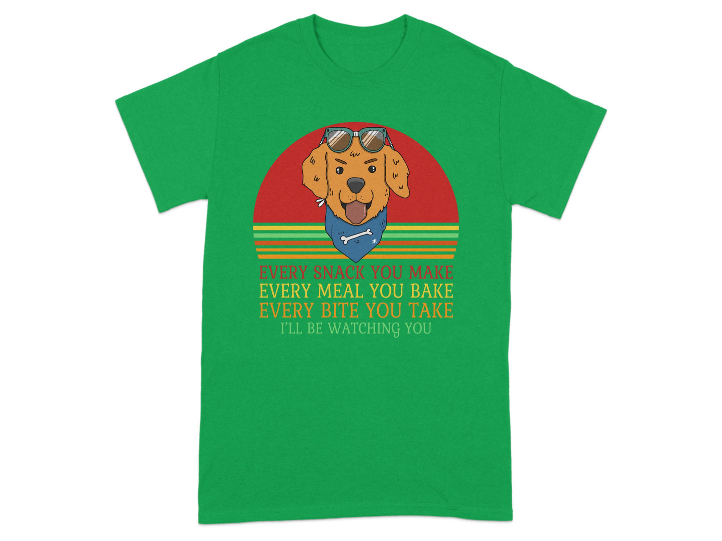 Funny Dog Watching You Parody Quote T-Shirt product