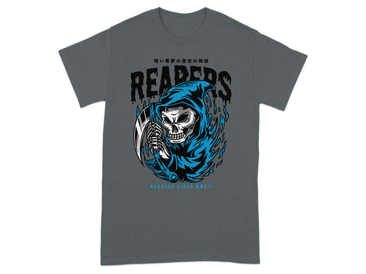 Reapers Hunter Sickle Grim Reaper Printed T-shirt product