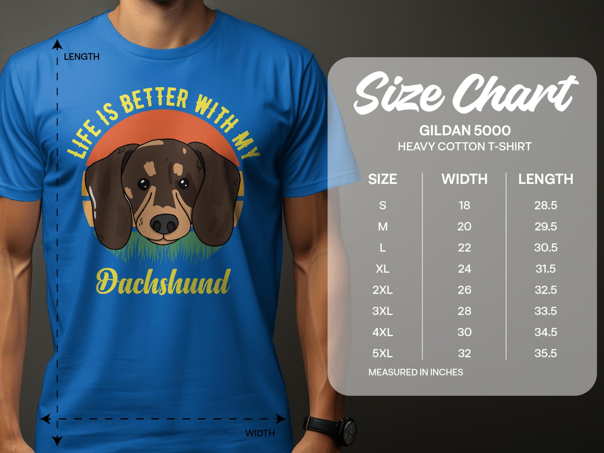 Life is Better With My Dachshund T-shirt product